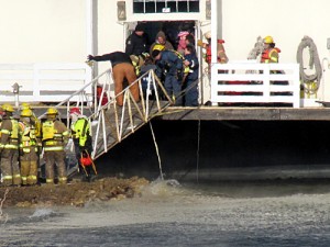 Showboat passengers rescued